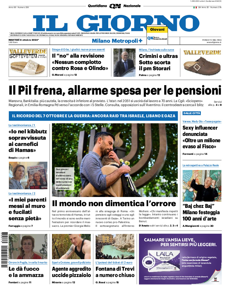 Prima-pagina-il giorno-edizione-di-oggi-20241008